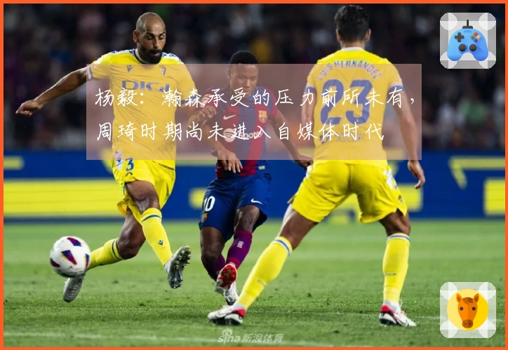 杨毅：瀚森承受的压力前所未有，周琦时期尚未进入自媒体时代